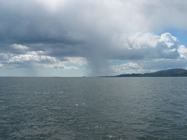 Stormy seas off the Maine coast